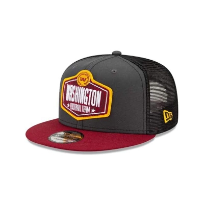 Washington Football Team Gorra | New Era NFL Draft 9fifty Snapback Cap Mexico - Grises